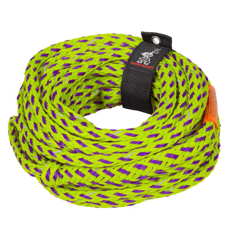Airhead Reflective Tow Rope for 1-6 Rider Towable Tubes, 60-Feet - Image 1